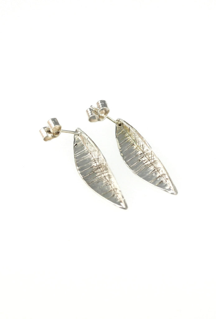 Classic Leaf Stud Earrings - KFDJewelleryCL09