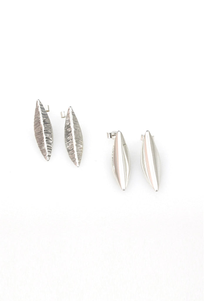 Classic Leaf Stud Earrings - KFDJewelleryCL09