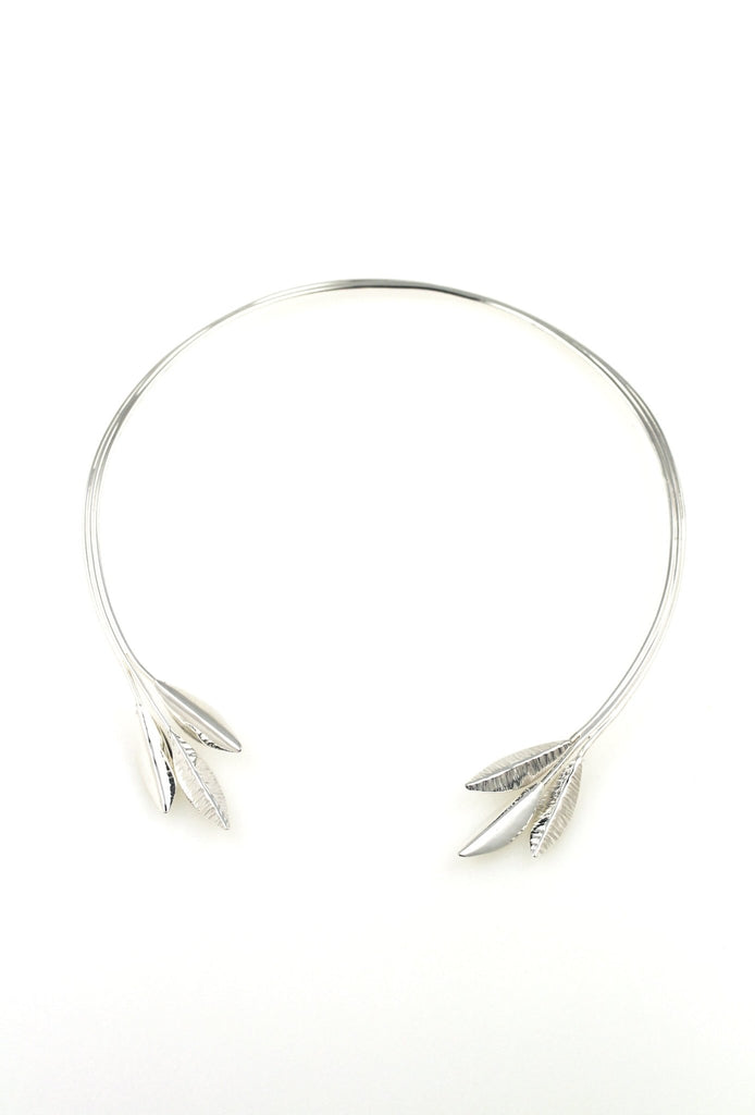 Classic Leaf Torque - KFDJewelleryCL01