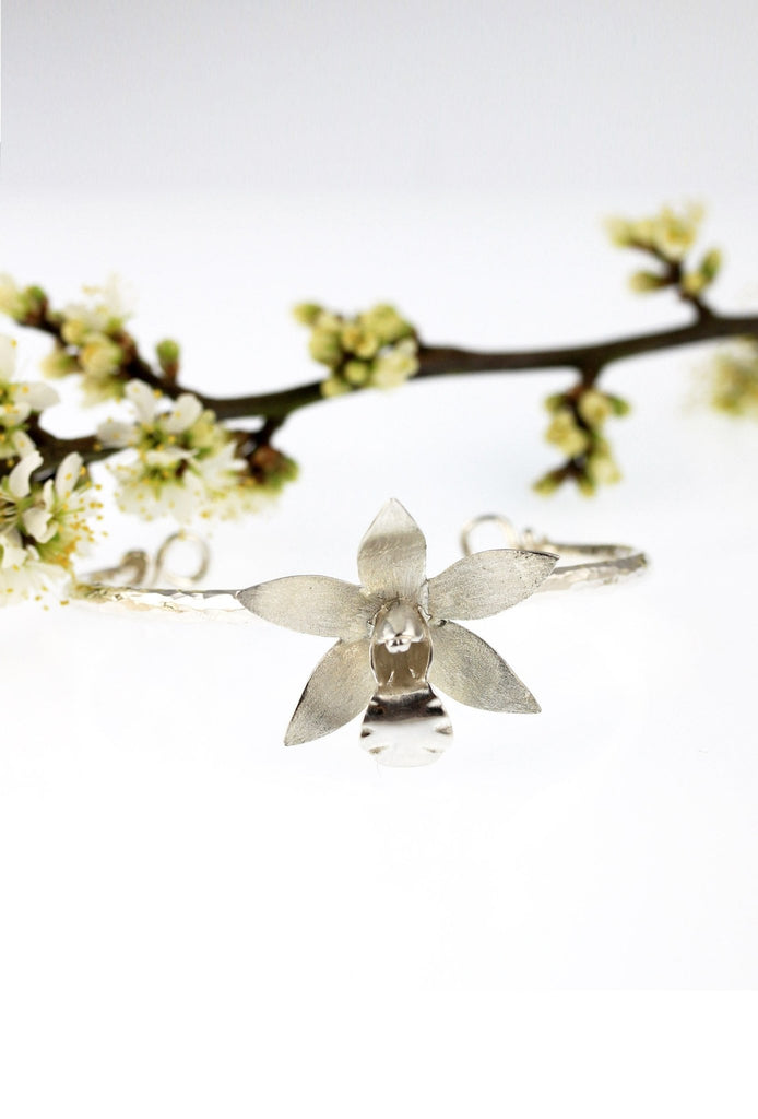Exotic Orchid Bangle - KFDJewelleryEO05