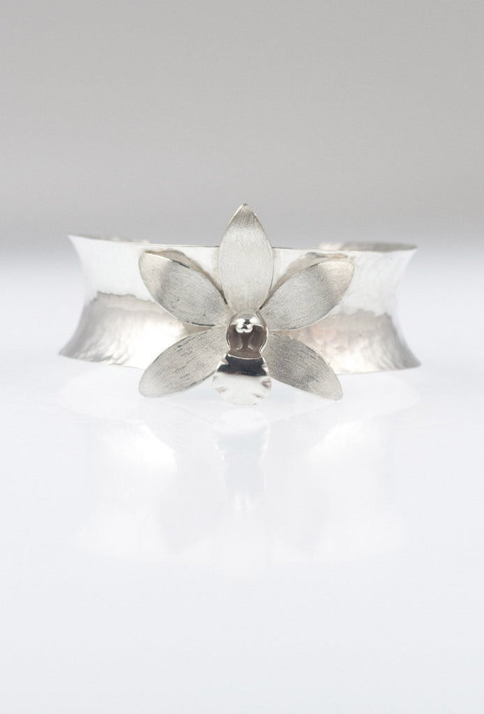 Exotic Orchid Cuff - KFDJewelleryEO06