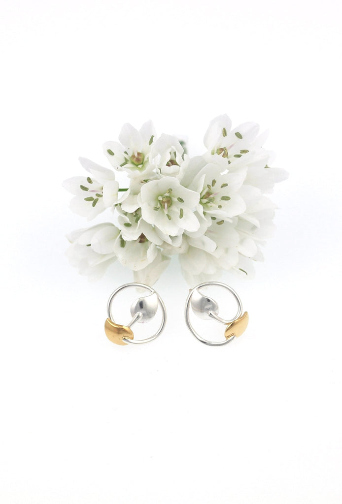 Jenyus small sterling silver stud earrings - KFDJewelleryJ15