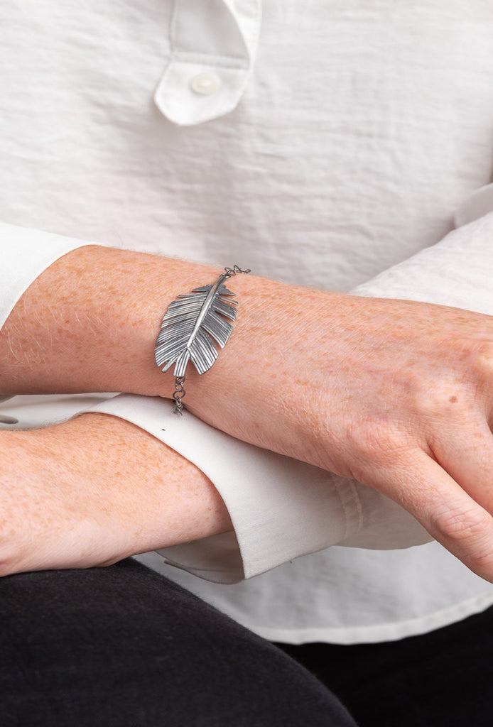 Large feather bracelet - KFDJewelleryF24