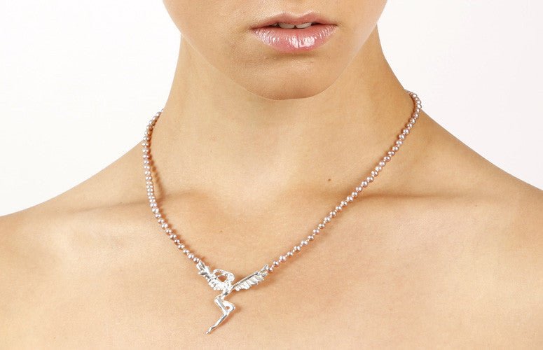 Seductive Siren on pearls - KFDJewelleryF04