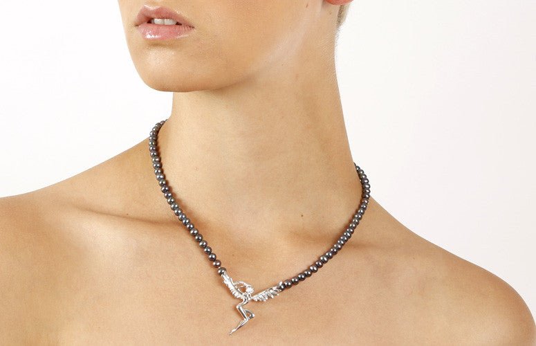 Seductive Siren on pearls - KFDJewelleryF04