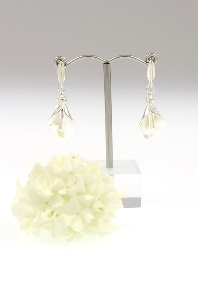 Small Lily Drop Earrings - KFDJewelleryL09