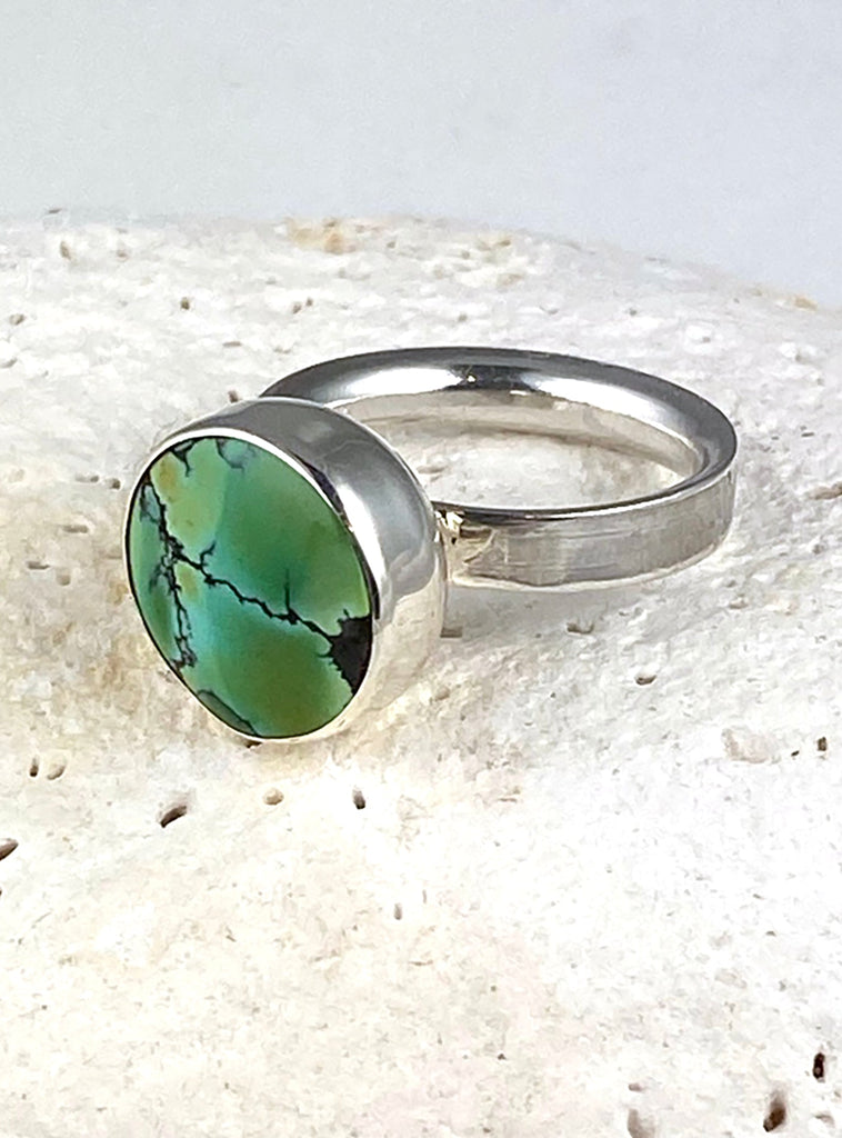 Small Turquoise Moon rings - KFDJewelleryTT06