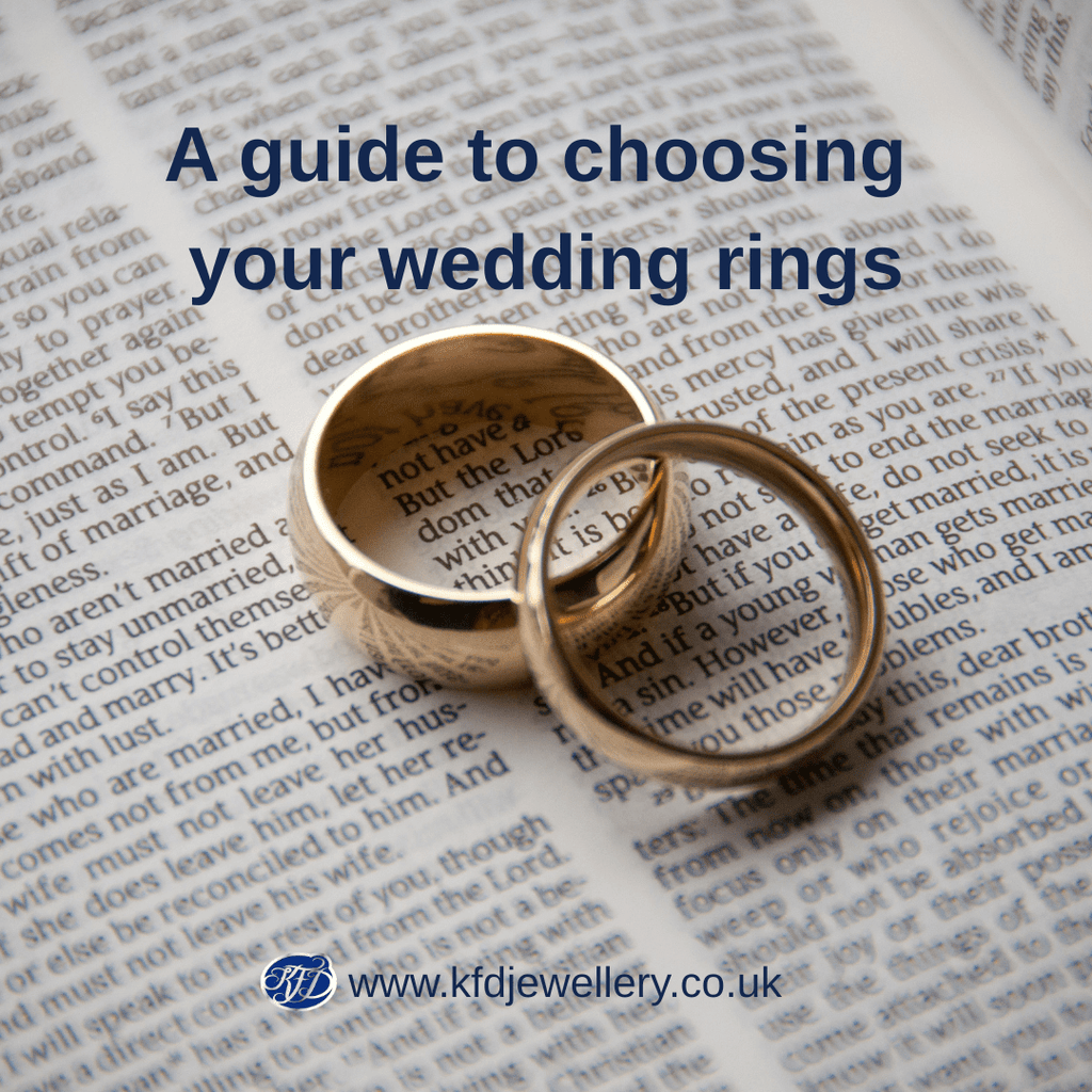 A guide to choosing your wedding rings