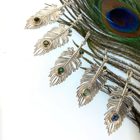 Peacock Feather - KFDJewellery