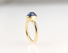 9ct Gold Blue Sapphire Ring - KFDJewellery