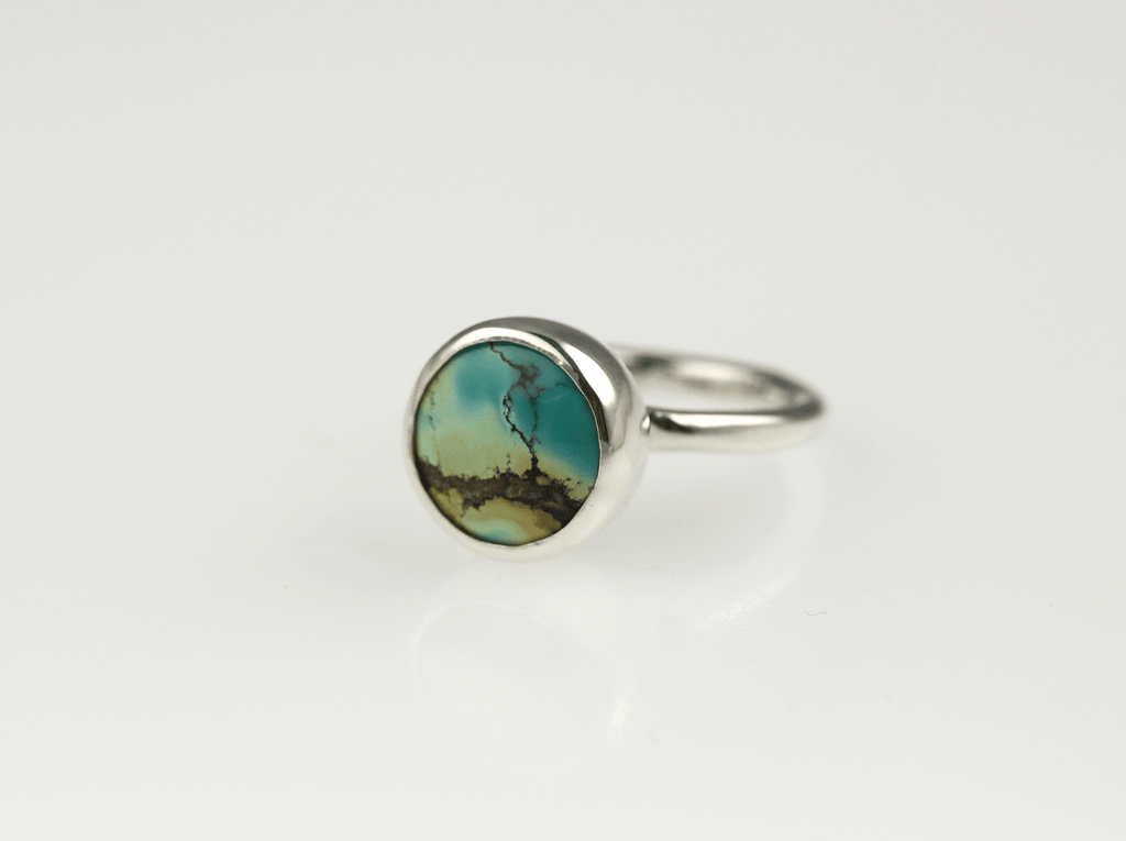 Small Turquoise Moon rings - KFDJewelleryTT05