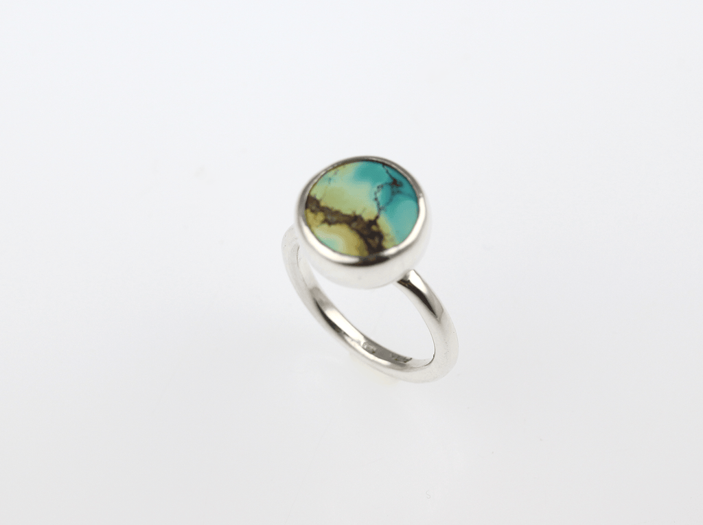 Small Turquoise Moon rings - KFDJewelleryTT05