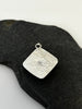 Square Peruvian Opal Sterling Silver Pendant | One of a Kind - KFDJewellery
