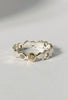 Waters Edge sterling silver, 18ct gold & diamond - KFDJewelleryWE01