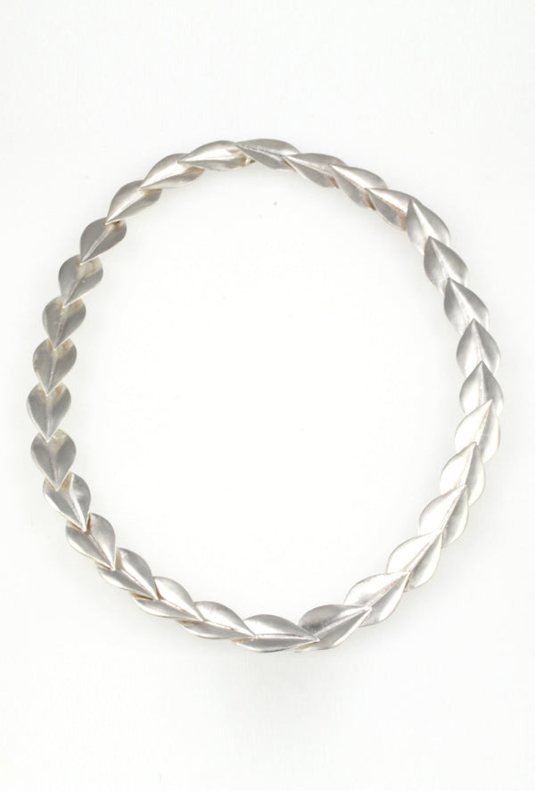 Be-Leaf sterling silver necklace - KFDJewelleryBL01