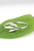 Classic Leaf Silver Bangle -Style 1 - KFDJewelleryCL17
