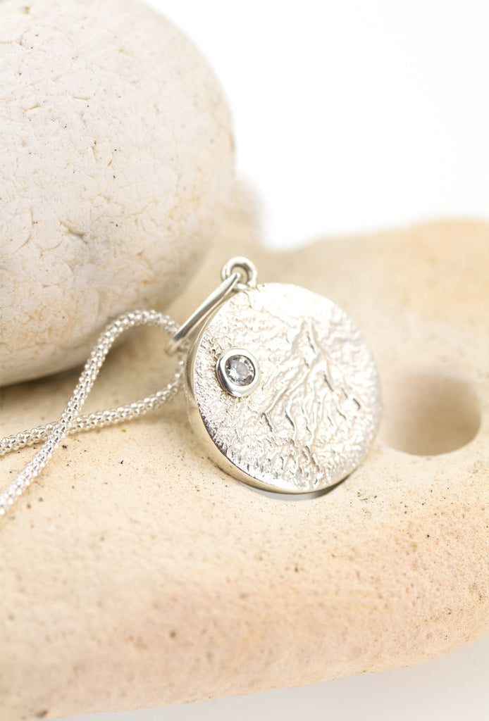La Luna Pendant in sterling silver - KFDJewelleryLL01