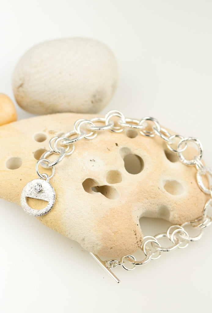 La Luna sterling silver bracelet - KFDJewelleryLL05