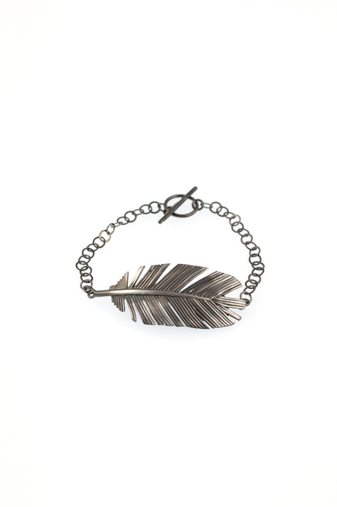 Large feather bracelet - KFDJewelleryF24