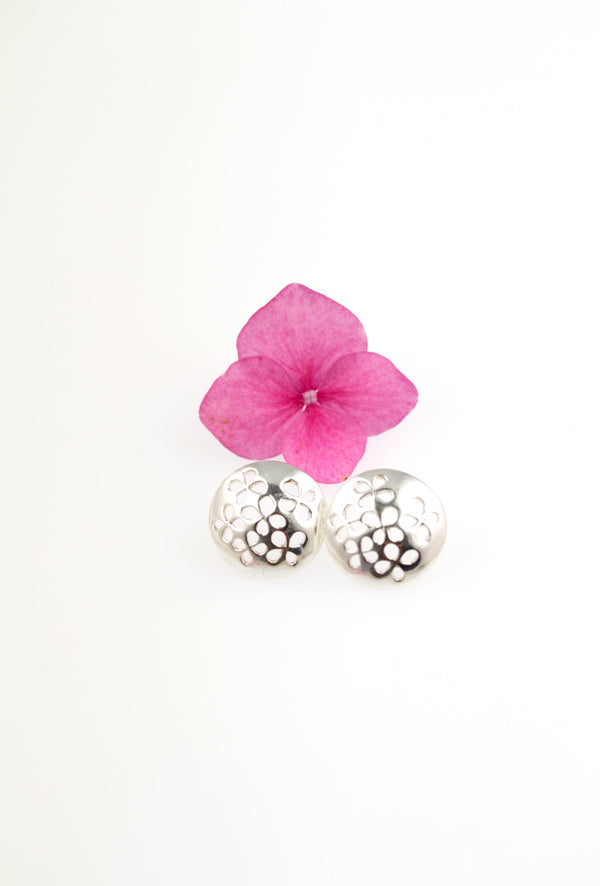 Sterling Silver Perseverance Stud earrings - KFDJewelleryPE09